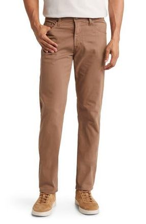 AG - Adriano Goldschmied Tellis Sueded Stretch Sateen Slim Leg Pants in Maple Shadow at Nordstrom Rack, Size 30 X 34