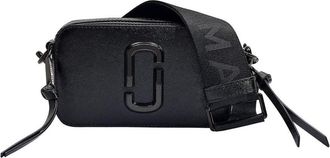 Marc Jacobs Womens The Snapshot Crossbody Black Leather Cowhide Bags Totes-shopping-bags