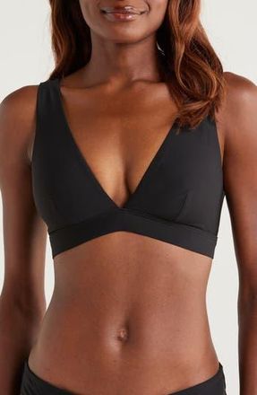 Bondi Born Lya Bikini Top in Black at Nordstrom Rack, Size X-Small