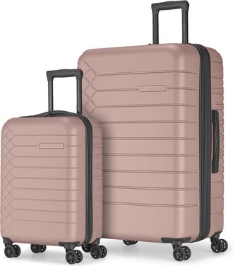 Bugatti Mecca 2 Piece Hardside Luggage Set with Expansion