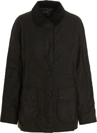 Barbour Green Classic Beadnell Wax jacket