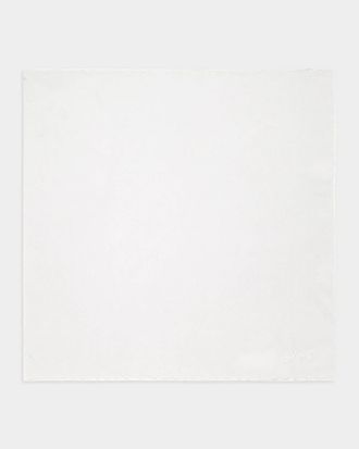 Brioni Men & apos;s Hand-Rolled Silk Pocket Square