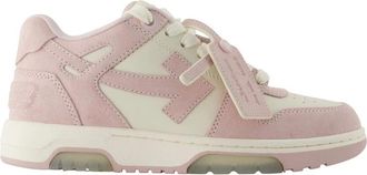 Off-white Out Of Office Sneakers - Dames - Sneakers - Roze - 36 EU - Leer - Schoenen