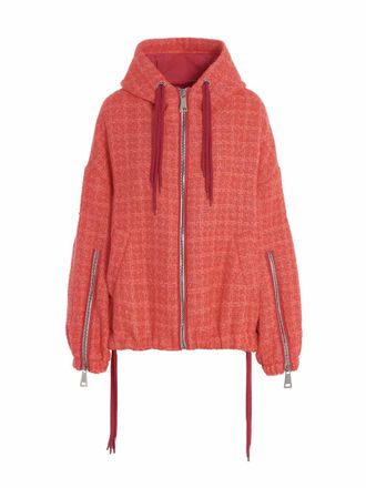 Khrisjoy Womens Chris Windbreaker Tweed Jacket