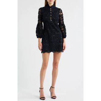 LIKELY Coretta Lace Minidress in Black at Nordstrom Rack, Size 10