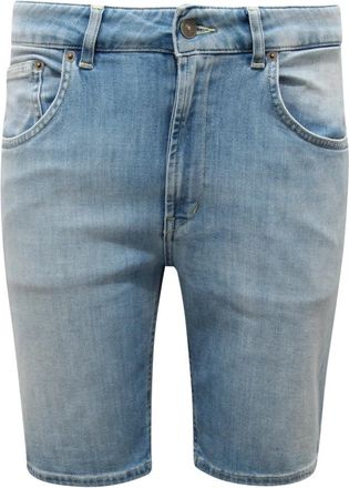 Dondup Derick Regular Fit Bermuda Shorts - Heren - Denim shorts - Blauw - W29 - Denim - Korte Broeken