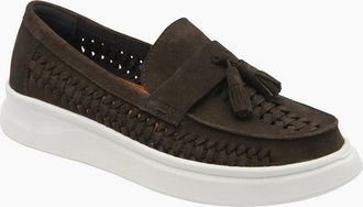 Frank Wright Mens Robson Mens Penny Loafers - Brown - Size: 11