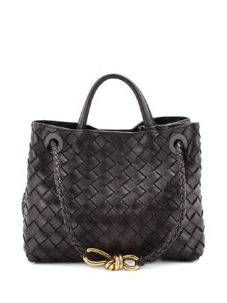Bottega Veneta Andiamo Top Handle Bag Intrecciato Nappa Small satchel - women - Calf Leather - One Size - Brown