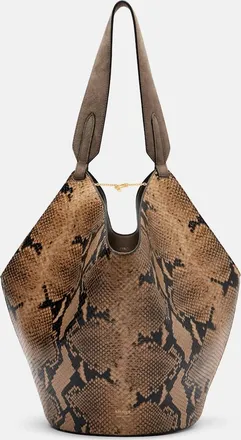 Khaite Borsa Lotus Small in pelle stampata