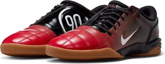 Nike Total 90 III IH2230-001 Sneaker Mens Black Red Indoor Soccer Shoes LIQ1750