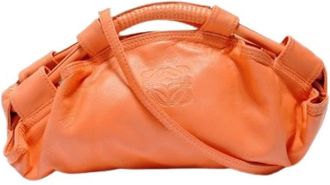Loewe Pre-owned Handbags, female, Orange, Size: ONE SIZE Pre-owned Shoulder Bag