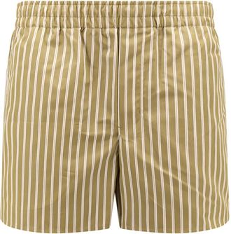 Ami Korte Broeken, Heren, Groen, S, Katoen, Groene Casual Katoenen Shorts