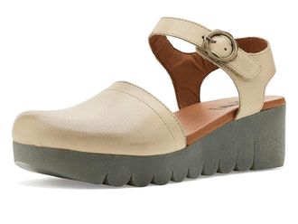 FLY London Vizi385fly Womens Shoes Taupe : EU 41 (US Womens 10-10.5) M, Leather