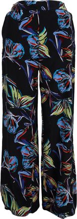 Diane Von F&uuml;rstenberg Diane Von Furstenberg Butterfly-Print Trousers in Multicolor Viscose