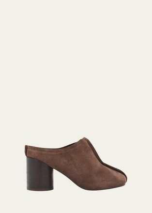 Maison Margiela 60mm Stitch Suede Mules