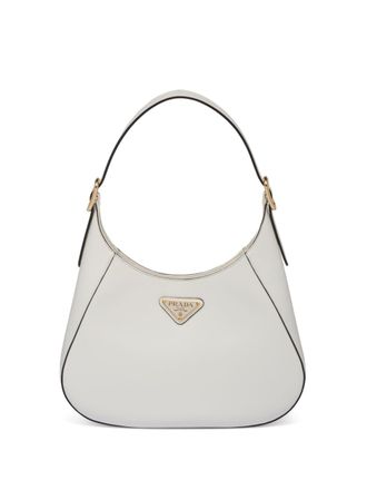Prada leather shoulder bag - White