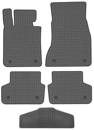 OEM Alfombrillas Frogum Et402089 - Cubierta 200000/1 - Bmw Serie 5 G30 G31 2017-2024 - Espacio Para Los Pies Ms+bmw Velcro Delanteras Y Traseras - Instala