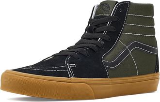 Vans Sk8-Hi Athletic Shoes Gum Obsidian Fern : Mens 13 - Womens 14.5 Medium, Canvas