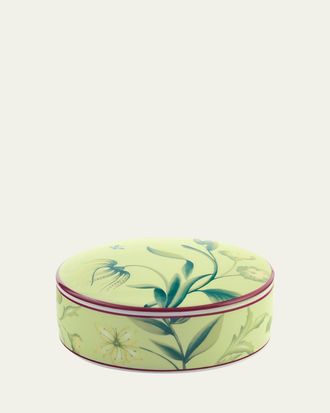 Ginori 1735 Florenza Acanto Round Covered Box