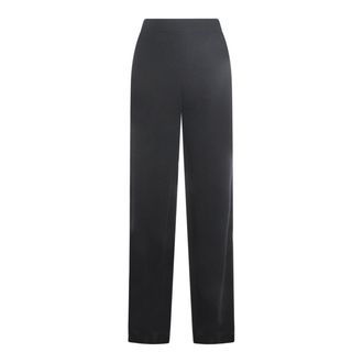 Allude Trousers Blacks And Greys-Donna