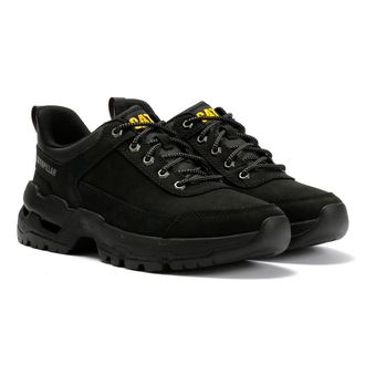 CAT Surge Hiker Lo Waxy Nubuck Herenschoenen Zwart Veter