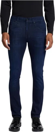 7 For All Mankind Slimmy Tapered Andante Slim Fit Jeans - male - 7 For All Mankind - Skinny Fit Jeans - Blue - W38 - Jeans