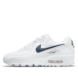 Nike (WMNS) Nike Air Max 90 White Racer Blue DH1316-101