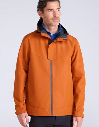 Mountain Warehouse Mens Mountain Warehouse Mens Arlberg Extreme Waterproof Jacket - Red/Orange/Brown - Size: Regular/36