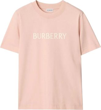Burberry Mujer, Camisetas, Rosa, Talla: S