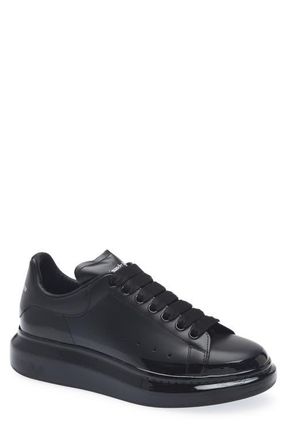 Alexander McQueen Oversized Sneaker in Black at Nordstrom, Size 11Us