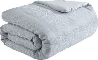 Elie Tahari Sterling 5-Piece Comforter Set in Ice at Nordstrom Rack, Size Queen