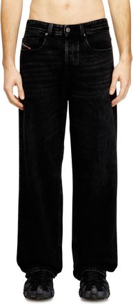 Diesel Relaxed Jeans - 2001 D-Macro - Jeans - Man - Black