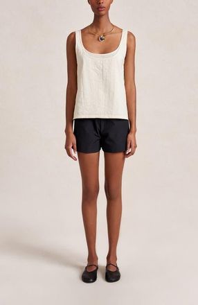 La Ligne Melodie Tank in Ivory at Nordstrom, Size Small