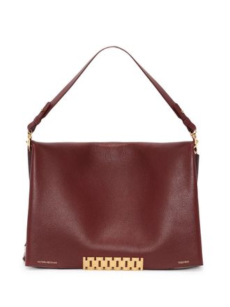 Victoria Beckham Clutch Jumbo - Marrone