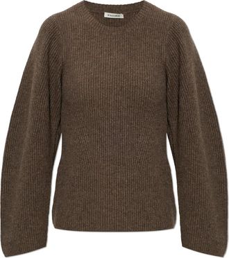 By Malene Birger Bianca Sweater - Dames - Truien - Bruin - Maat: XS Wol