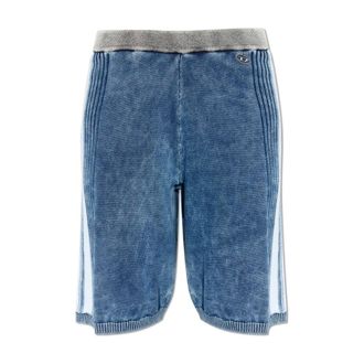 Diesel Short Shorts, female, Blue, Size: 2XS M-Esther Shorts