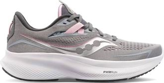Saucony Womens Ride 15 Shoes In Alloy/quartz