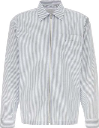 Prada Light Blue Stripes Shirt