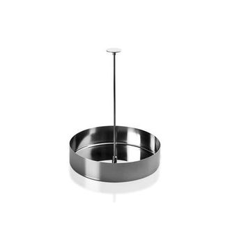 Mepra Stile By Pininfarina Condiment Caddy in Silver Round at Nordstrom, Size Medium