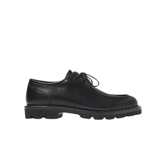 Scarosso Damiano Veterschoen Derby - Heren - Veterschoenen - Zwart - 43 EU - Leer - Schoenen