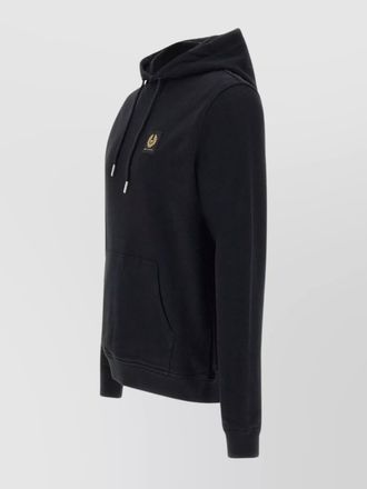 Belstaff mens hooded cotton fleece sweatshirt