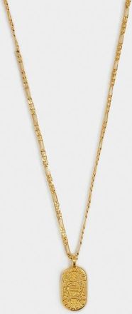 Katie Loxton Aquarius Waterproof Gold Zodiac Necklace at Nordstrom