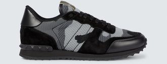 Valentino Garavani Sneakers Rockrunner in maglia