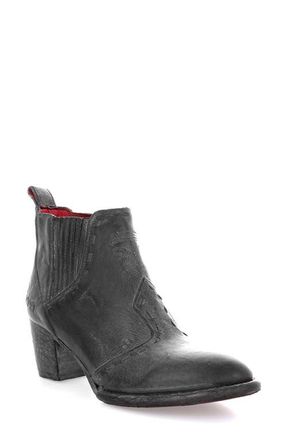 Bed Stü Brie II Bootie in Black Rustic Tml Oxidized Bfs at Nordstrom, Size 7