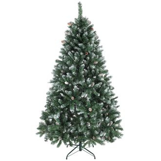 HOMCOM &Aacute;rbol de navidad 109x109x180 cm verde