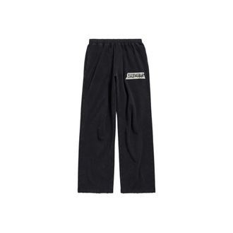 Balenciaga Broeken, Heren, Zwart, M, Trainingsbroeken