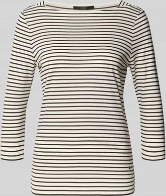 Windsor Regular Fit Longsleeve aus Lyocell-Mix in Dunkelbraun, Gr&ouml;&szlig;e 34