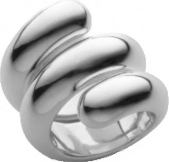 UNCOMMON MATTERS Womens Nebula Ring In Silver
