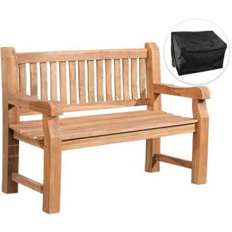 Clp Panca in teak 120 cm con copertura Jackson