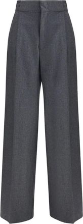 SA SU PHI Bogart trousers - women - Elastane/Cashmere/Wool - 38 - Grey